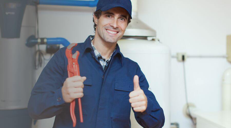 Local tankless water heater installation in Preston, IA